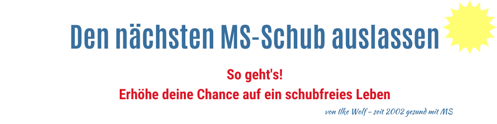 Banner MS Schub verhindern durch entzündungshemmenden Lebensstil